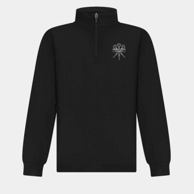 Kids 1/4 Zip Tracksuit Top Thumbnail